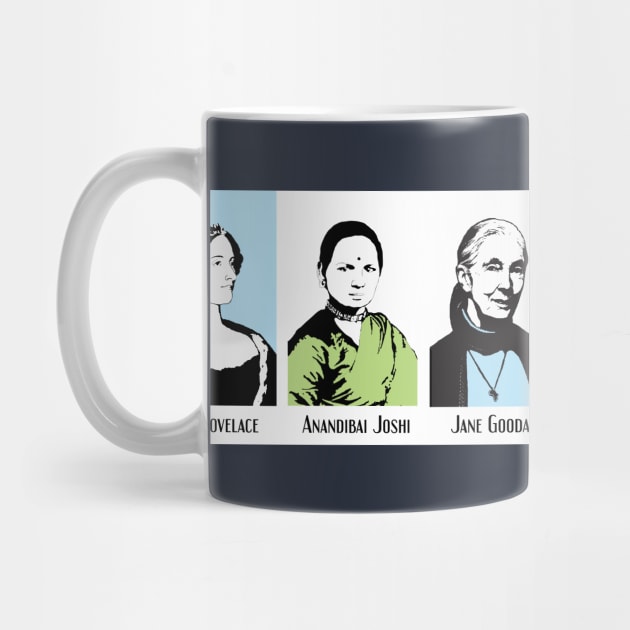 Women in math and science by candhdesigns